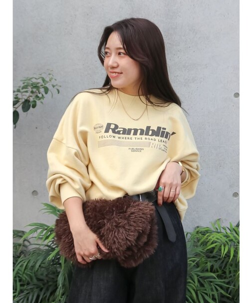 ロゴルーズスウェット