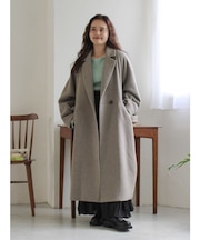 ルーズシルエットチェスターコート