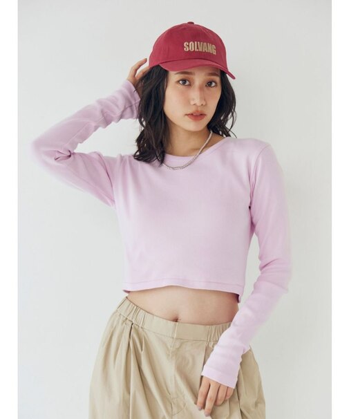 フィットショートロングスリーブTee