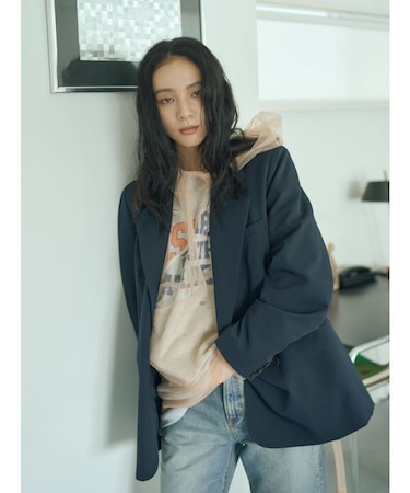 ダメージデザインルーズスウェット