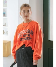 ダメージデザインルーズスウェット