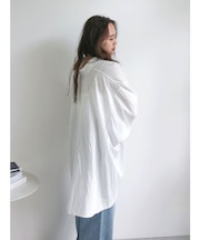 スリーブデザインルーズシャツ