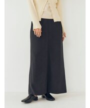 ピーチ起毛フィットフレアスカート