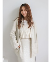 フェイクスウェードジャケット