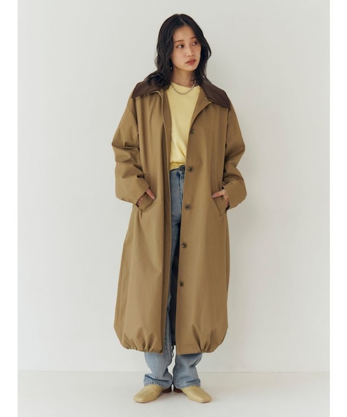 2wayステンカラーコート