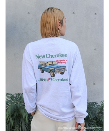 Jeep?ロゴロングスリーブTee
