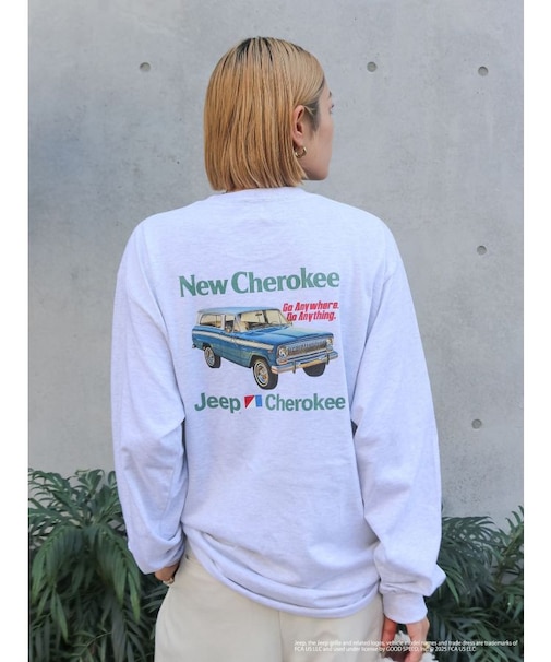 Jeep?ロゴロングスリーブTee