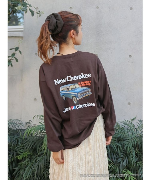 Jeep?ロゴロングスリーブTee
