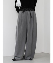 ウエストデザインラインパンツ