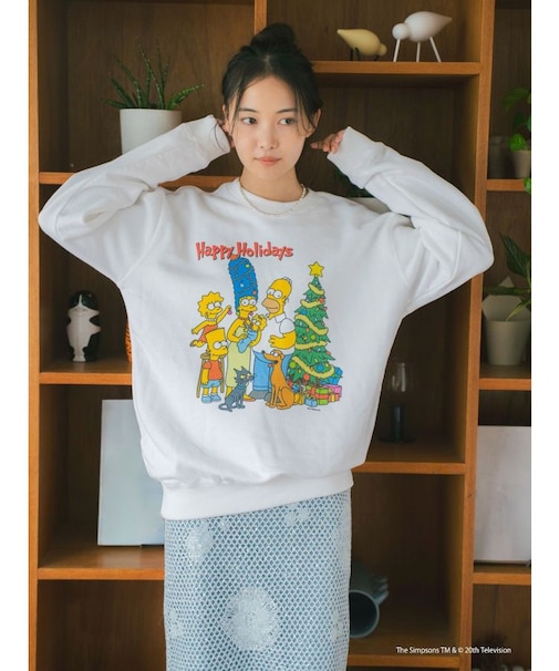 クリスマスプリントスウェット