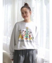 クリスマスプリントスウェット