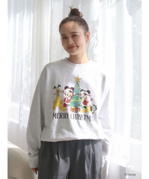 クリスマスプリントスウェット