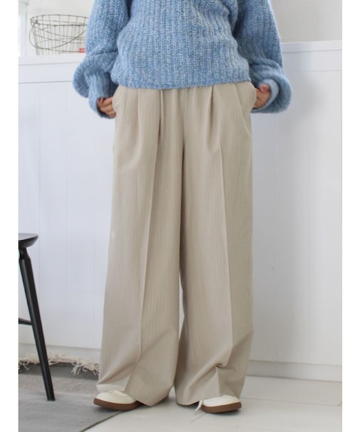 タックデザインラフパンツ