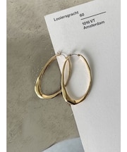 ビッグフープピアス