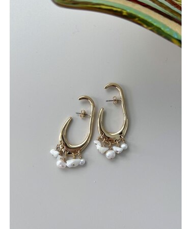 パールミックスコンビピアス