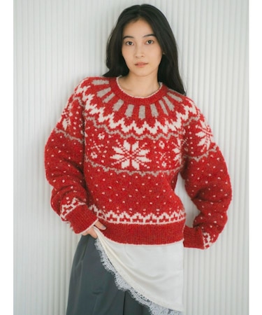 求心柄ルーズニット