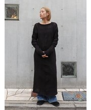 ブークレレーシーニットワンピース