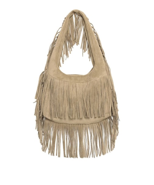 フリンジハンドバッグ