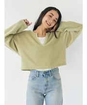 モールダブルフェイスロングスリーブTee