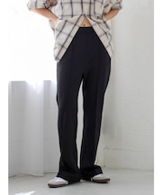 ストレッチジャージフレアパンツ