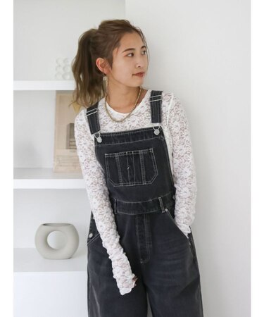 シアーレースロングスリーブTee