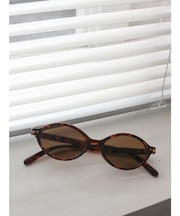 オーバルサングラス