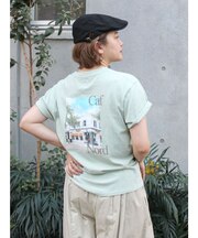 バックフォトプリントTee