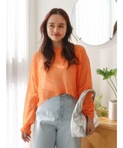 シアーショートニット