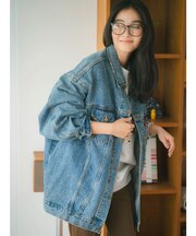 ビッグシルエットデニムジャケット