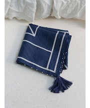 ビーズコンビ大判スカーフ