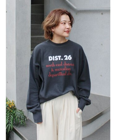 【WEB限定】フロントロゴルーズスウェット