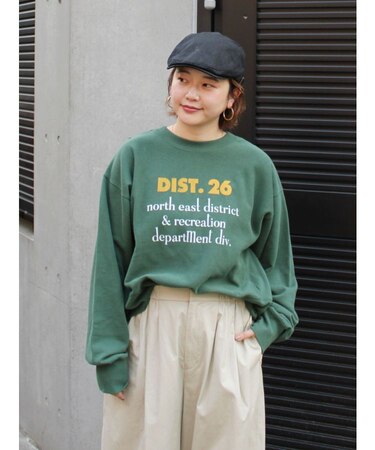 【WEB限定】フロントロゴルーズスウェット