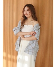 チェックルーズシャツ