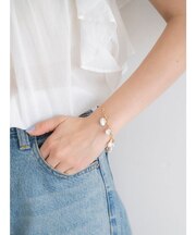 淡水パールブレスレット