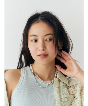 ビーズコンビネックレス