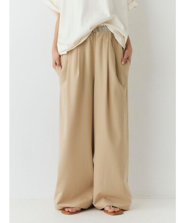 ウエストデザインラインパンツ