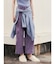 コーデュロイストレートパンツ