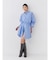 ブラウジングデザインミニワンピース