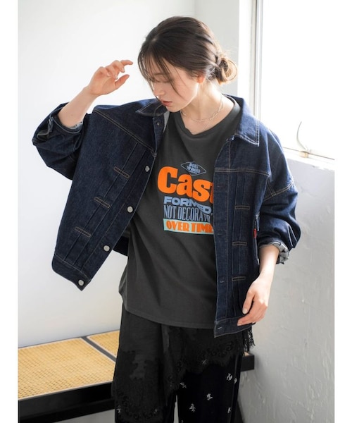 ungrid ルーズシルエットデニムジャケット ルーズシルエットデニムジャケット｜アングリッドの通販｜&mall