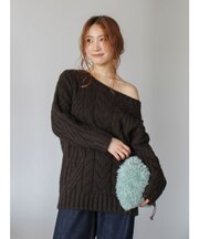 ワンショルビッグニット