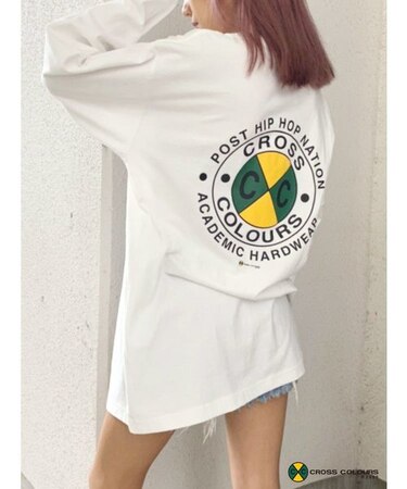 GYDA別注Cross ColoursBIGロンT