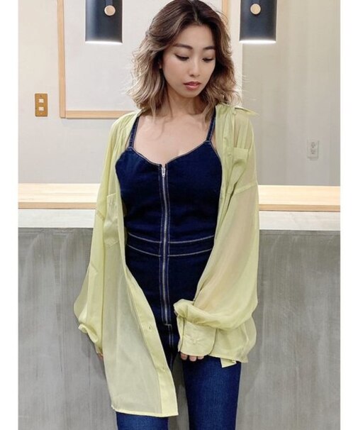 SHINY LOOSE シャツ