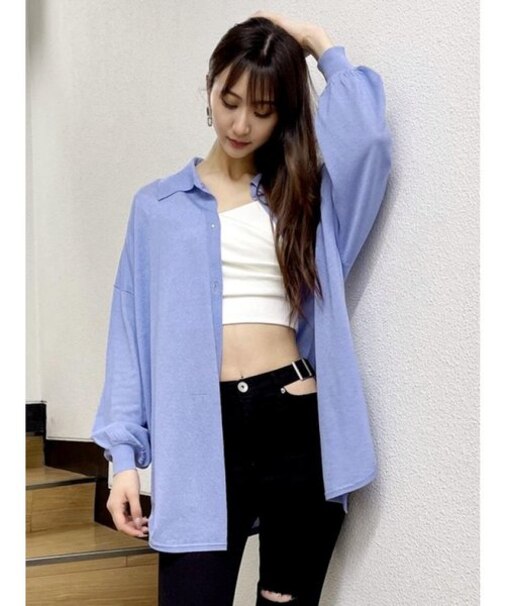 BIG ニットシャツ