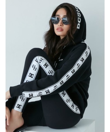 【WEB限定】GYDA×DC GG STAR LOGOラインショートパーカー