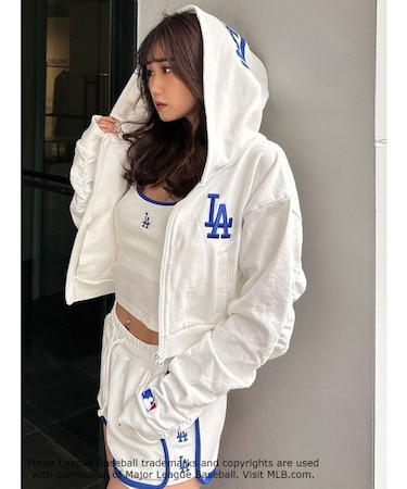 GYDA [MLB] ショートパーカー