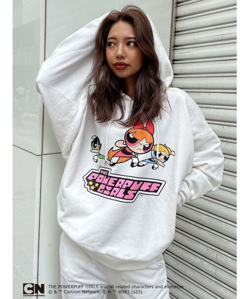 【SETUP着用可】THE POWERPUFF GIRLS×GYDA BIG パーカー