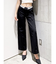 SIDE RIPPED GYDAラインワイドパンツ