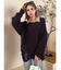 クラッシュ LOOSE ニットトップス