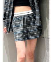 BM＆WB JQ CHECKショートパンツ【SETUP着用可】