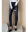ハイウエストthigh highダメージデニムパンツ